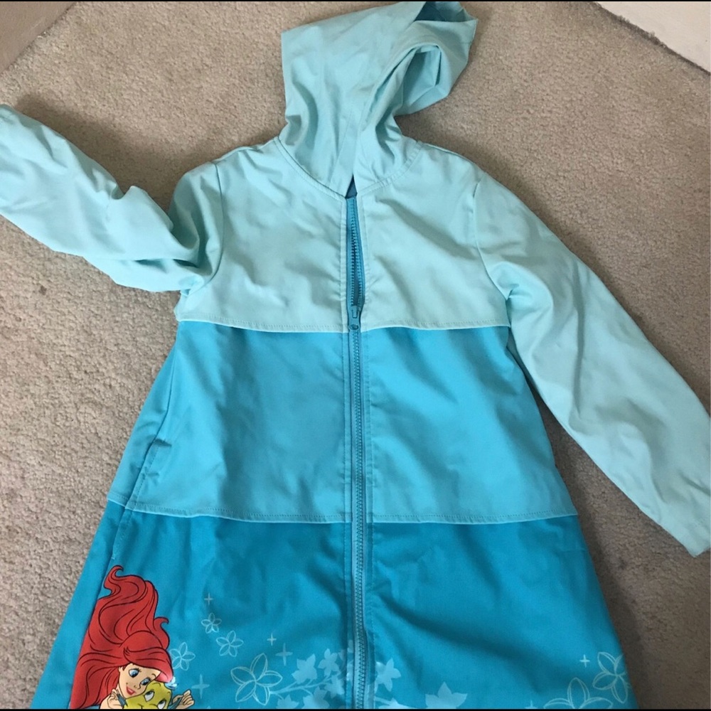 The Little Mermaid Rain Coat